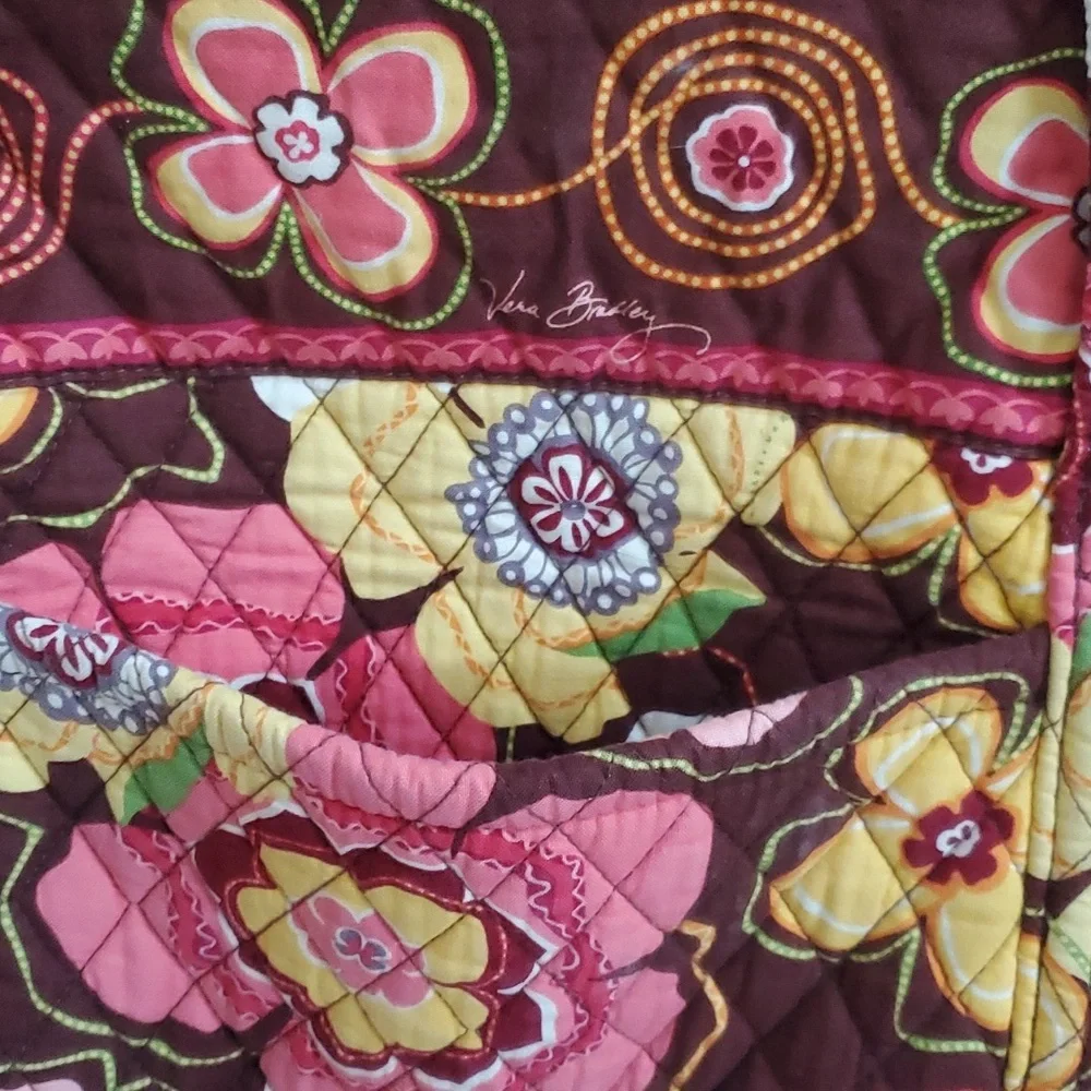 Vera Bradley Large Travel Tote, Buttercup - Picture 3 of 6